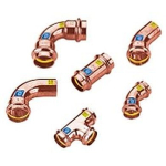 Pressfittings für Heizung, Gas & Wasser