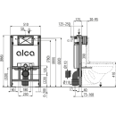 alcadrain Vorwandinstallationssystem für Trockenbau...