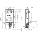 Alcadrain Vorwandinstallationssystem für Trockenbau...