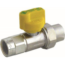 Seppelfricke Gasgeräte KH Ms verchromt, Durchgangsform, mit TAE, DN 20, 3/4" Seppelfricke