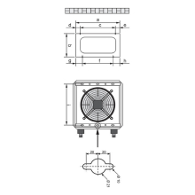 Wolf Befestigungskonsolen für Luftheizer LH/LH-ATEX 25-40