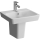 Vitra 2.0 Waschtisch HL mi. 500x460mm mit &Uuml;berlaufloch wei&szlig;
