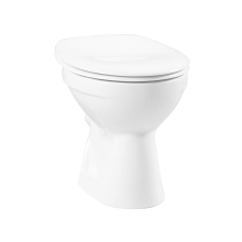 Vitra Bad Stand-Tiefspül-WC Abgang waagerecht weiß