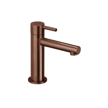 Herzbach DESIGN iX PVD WT-Einlochbatt. S-Size ohne Ablauf Copper Steel
