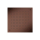 Herzbach LIVING SPA Deckeneinbau-Regenbrause 500x500mm Copper Steel
