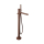 Herzbach DESIGN iX PVD Wanneneinlaufsäule Copper Steel