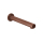Herzbach DESIGN iX PVD Wandauslauf 210mm rund gerade Copper Steel