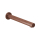 Herzbach DESIGN iX PVD Wandauslauf 240mm rund gerade Copper Steel