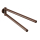 Herzbach LIVING Handtuchhalter 340mm zweiteilig Copper Steel