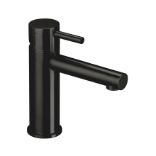 Herzbach DESIGN iX PVD WT-Einlochbatt. M-Size mit Ablauf Black Steel