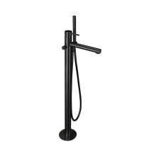 Herzbach DESIGN iX PVD Wanneneinlaufsäule Black Steel