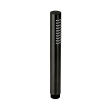 Herzbach LIVING SPA Stabhandbrause rund Black Steel
