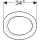 Geberit WC-Sitzring Baby rot