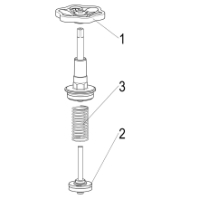 Schlösser Armaturen FETTKAMMER-OT FUER KFR-VENTIL DIN3502, STEIG.SP, DN32, 1 1/4", EPDM
