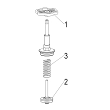 Schlösser Armaturen FETTKAMMER-OT FUER KFR-VENTIL DIN3502, STEIG.SP, DN40, 1 1/2", EPDM