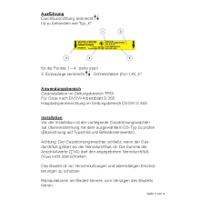 Gasströmungswächter Typ K AG x IG DN 32, 10,0 m3/h