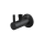 alcadrain Eckventil mit einem Filter 1/2"×3/8", Schwarz-Matt