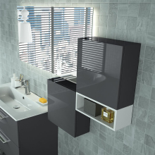 Spiegel REFLEXO 1000 mit Led-Leuchte (4, 4 W/m - 4000ºK) IP44 1000 x 600 mm