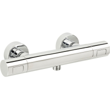 Herzbach LIVING Thermostat-Brausebatterie Aufputz rund CoolBody Chrom