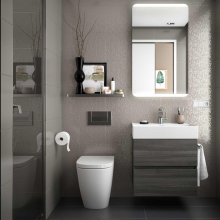 Waschtisch VENETO 610 PORZELLAN WEIß 610 x 120 x 460 mm