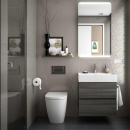 Waschtisch VENETO 610 PORZELLAN WEIß 610 x 120 x...