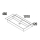 Waschtisch VENETO 1010 PORZELLAN WEIß 1010 x 120 x 460 mm