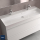 Waschtisch VENETO 1210 Mit 2 Bohrungen PORZELLAN WEIß 1210 x 120 x 460 mm