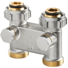 Oventrop Umlenkstück Durchgangsform, 3/4" ÜM x 3/4" AG
