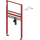 TECEbase Waschtisch-Set Breite 50cm Bauhöhe 1120mm inklusive Wandbefestigung