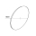 Spiegel MOON 1000 Rounder Wandspiegel mit LED-leuchte (4, 4 W/m - 4000ºK.) IP 44 d 1000 mm