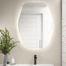 Spiegel ORGANIC 600 mit Led-Leuchte (4, 4 W/m - 4000ºK.) IP44 600 x 800 mm