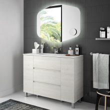 Spiegel ORGANIC 600 mit Led-Leuchte (4, 4 W/m - 4000ºK.) IP44 600 x 800 mm