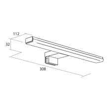 PANDORA Leuchte 308 Led-Leuchte