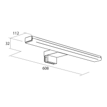PANDORA Leuchte 608 Led-Leuchte