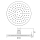 Beitz & Walz AQVASHOWER Kopfbrause 300 mm rund, mattschwarz
