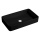 Beitz & Walz AqvaCeramica Aufsatzbecken "SlimRim" 605 x 350 mm mattschwarz