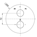 Beitz & Walz AQVATHERM Fertigmontageset Thermostat...