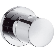 Hansgrohe Absperrventil S Fertigset, mit zylindrischem Griff, verchromt
