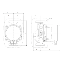 Grundfos Heizungspumpe ALPHA2 Länge 130mm 25-60 1x230V G1 1/2 HWM