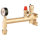 Caleffi 336 Gefäßanschlussgruppe aus Messing...