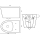 Beitz & Walz AqvaCeramica WC Wand Tiefspüler 520 x 360 mm - weiß -