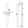 Beitz & Walz AQVAPLUS Brauseset 90cm 5-strahlig chrom