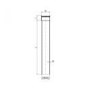 PoloPlast POLO KAL XS Rohr DN 110, 750mm