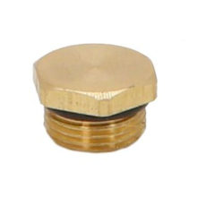 Schlösser Armaturen ENTLEERUNGSSTOPFEN MIT O-RING DN10, 3/8", MESSING
