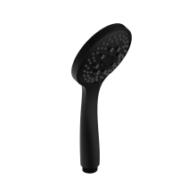 Herzbach LIVING SPA Handbrause 100mm Multifunktion Schwarz matt