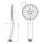 Beitz & Walz AQVABASIC III Handbrause 3-strahlig chrom
