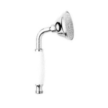 Beitz & Walz AQVARETRO II Handbrause chrom mit weißem Griff