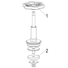 Schlösser Armaturen FETTKAMMER-OT F. SCHRAEGSITZV. STEIG.SP, DN40, 1 1/2", MESSING, EPDM