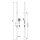 Beitz & Walz AQVABASIC II Renovierset 95cm 1-strahlig chrom