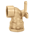 Caleffi 869 Winkelverschraubungen mit IG und Wandscheibe...